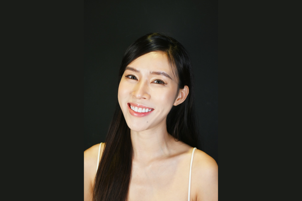 woman in Singapore with smile makeover done