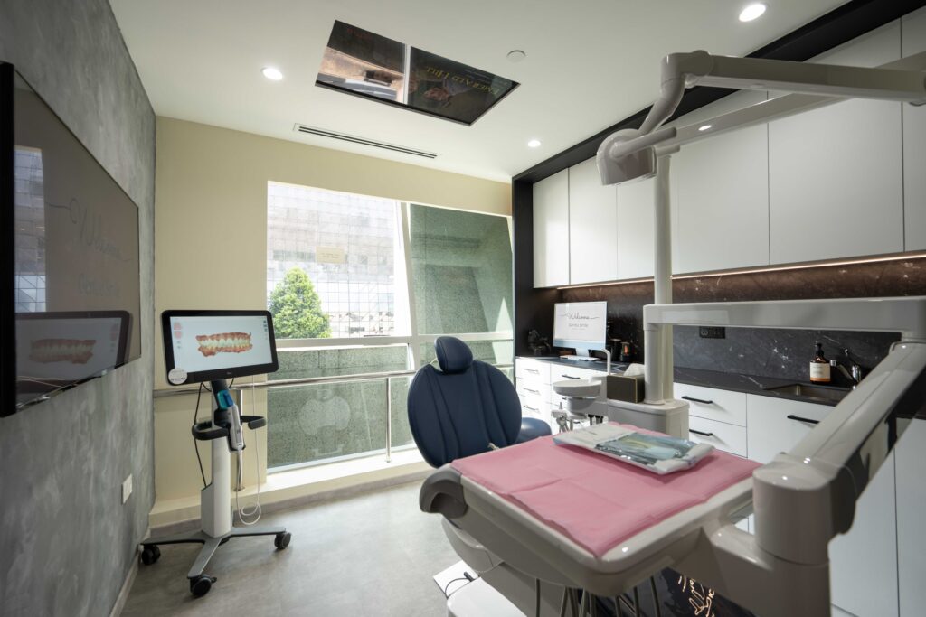 treatment room at wheelock place, orchard, gentle smile dental